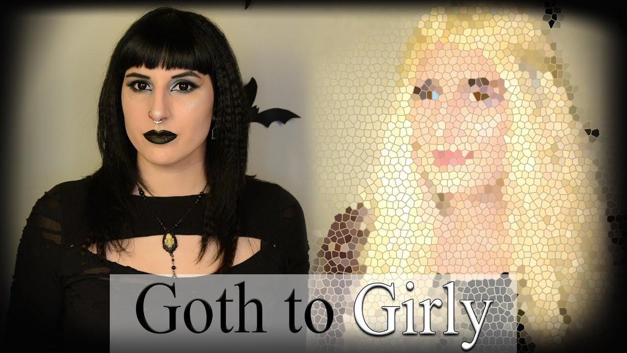 3000 Subs celebration! Goth to girly transformation