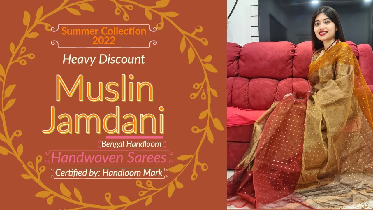 Debanjali's Hindi Series|| Muslin Sarees  || Bengal Handloom |Web Series Episode 230||