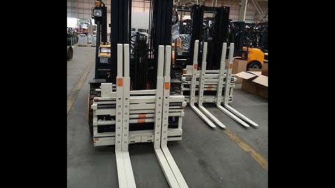How Single-double pallet handler move?
