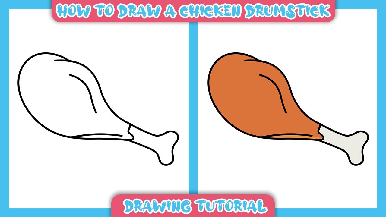 12539 Chicken Leg Draw Images Stock Photos  Vectors  Shutterstock