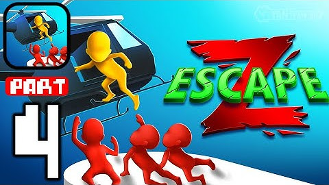 Z Escape - Gameplay Walkthrough Part 4 Eliminate all Enemies (iOS,Android)