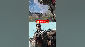 Easy 😱 1 Vs 4 🔥CODM BR | CODM Best Shorts in codm Tamil❤️CODM BR Tamil😎Codmobile #shorts #codmobile