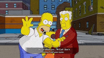 The Simpsons Game Xbox 360 Playthrough #8 - Shadow Of The Colossal Donut