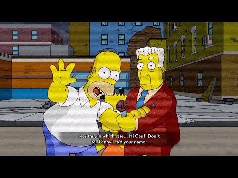 The Simpsons Game Xbox 360 Playthrough #8 - Shadow Of The Colossal Donut
