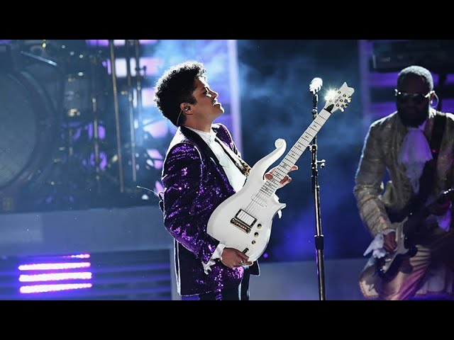 Bruno Mars, Morris Day and The Time - Tribute a Prince ||Performance in the Grammys Awards 2017||