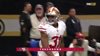 Emmanuel Sanders Ping Td Nfl Saints Vs. 49Ers 2019