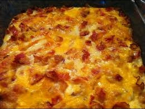 Egg Bacon Small Casseroles