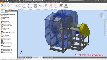 AUTODESK INVENTOR CENTRIFUGAL FAN 10 - 10 - PARTE 01