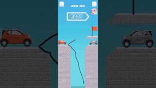 Draw bridge puzzle game level 1537 #gaming #drawing #Shorts
