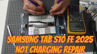 Samsung Galaxy Tab S10 FE Not Charging? SM-X520 / SM-X526B Repair Guide (2025) @ Tech Engineers NZ