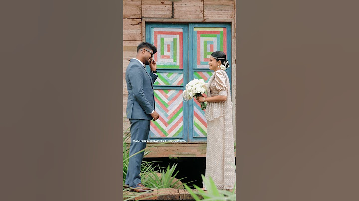 මට ආසයි අත අල්ලන් ඔබෙ මුවග සිප ගන්න… | Harsha & Ruvini | Wedding Day (Danushka Senadeera Production)