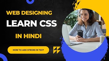 How add stroke in Text | With html and css | Code Mafia | #coding #css #coder #webdevelopment