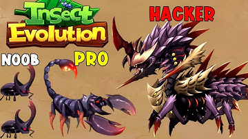 NOOB vs PRO vs HACKER ~ Insect Evolution Full Gameplay update 2022 ( Part 43 Scorpion)