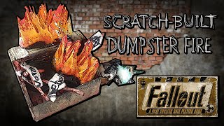 Scratch Built - Dumpster Fire (Modular Fire)