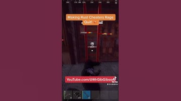 Making Rust Cheaters Rage Quit! 💥 #rust #shorts