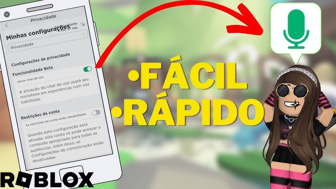 CapCut_ omo ligar o ha de voz do roblox sem verifi ar idade