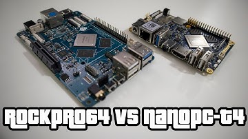 RockPro64 vs NanoPC-T4 Comparison review