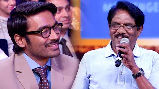 Dhanush expressed his admiration for Legendary director Bharathi Raja at South Movie Awards