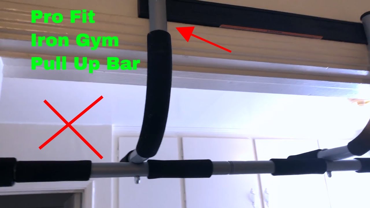 Bacteriën kreupel Frank Worthley ✓ How To Use Pro Fit Iron Gym Pull Up Bar Review - YouTube