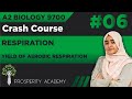 Yield of Aerobic Respiration | Respiration | 9700 A2 Biology Urdu/Hindi