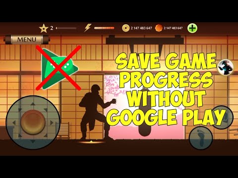 How To Save Game Progress Without Google Play Games | Shadow Fight 2
