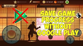 How To Save Game Progress Without Google Play Games | Shadow Fight 2 screenshot 3
