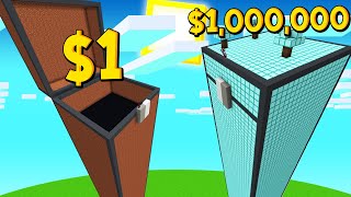 ถ้าเกิด!? บ้านกล่อง คนจน $1 เหรียญ VS บ้านกล่อง คนรวย $1,000,000 เหรียญ - Minecraft พากย์ไทย