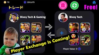 ویژگی تبادل بازیکن در eFootball™ 2025 | نحوه دریافت بازیکن تبادل eFootball™
