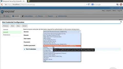 3 Configuring Nexpose