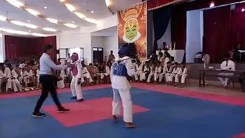 Taekwondo fight by sachu