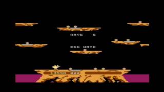 Joust - Atari 8 Bit Retro