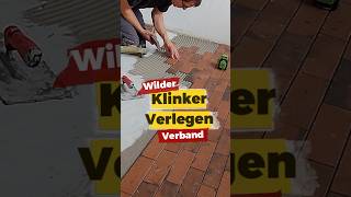 Fliesen In Klinker Optik Verlegen - Ziegel Im Wilden Verband