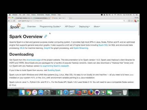Apache Spark - Documentation Overview
