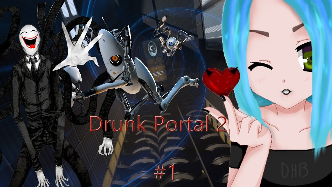 Drunk Portal 2 with Svenderman