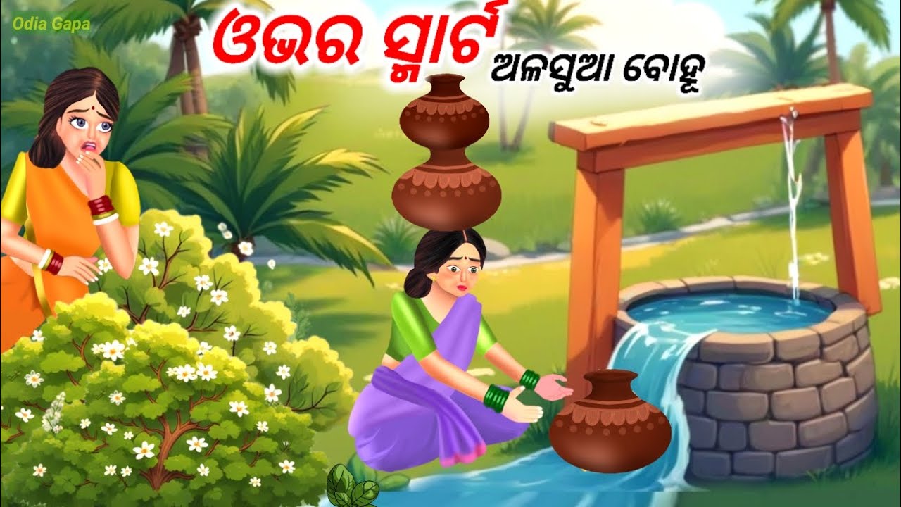 Odia gapa || Over Smart Alasua Bohu || Odia story || Story in odia || Gopo