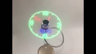 USB Gadgets Clock Fans DC 5V Metal Mini Fan For Laptop PC #usbgadgetsforpc #usbfanclock #usbfanclock screenshot 5