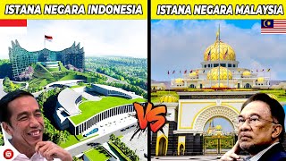 MALAYSIA MELONGO LIHAT ISTANA NEGARA INDONESIA !!! Begini Perbandingan Istana Negara vs Malaysia
