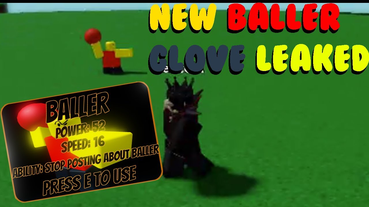 baller with gloves, Roblox Baller / Stop Posting About Baller in 2023