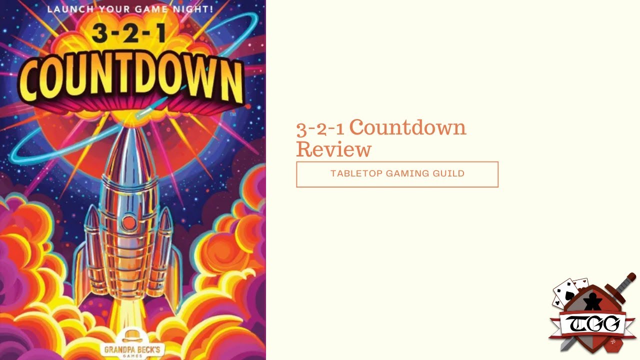 3-2-1 Countdown Board Game Review