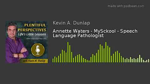 S02E38 - Annette Waters - MySckool - Speech Langua...