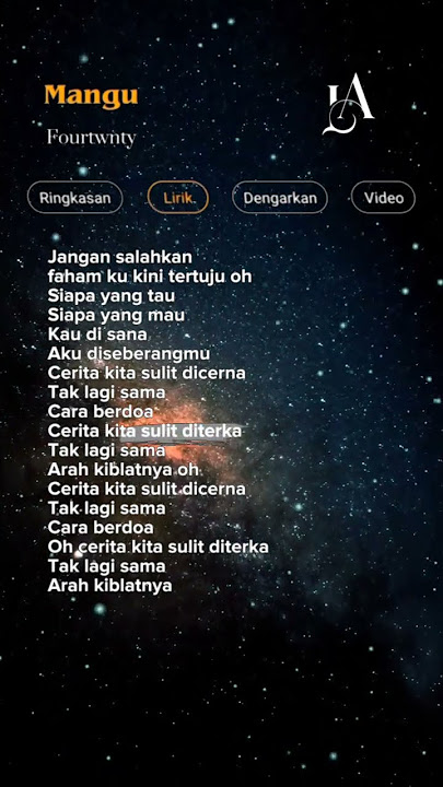 Lirik Lagu Mangu Viral Tiktok Terbaru #liriklaguindo #fypシ゚viral #trendingshorts #Mangu