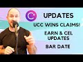 CELSIUS UPDATES - UCC WINS Class Claim, EARN &amp; CEL Updates &amp; Future Dates