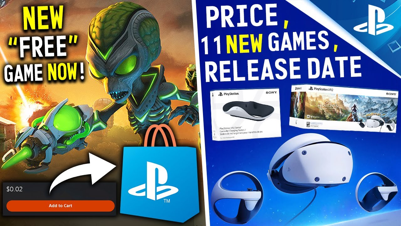 Meyella Redaktør mønt New "Free" PS4/PS5 Game, PlayStation VR2 NEW HUGE Reveals - Price, Release  Date, 11 NEW Games + More - YouTube