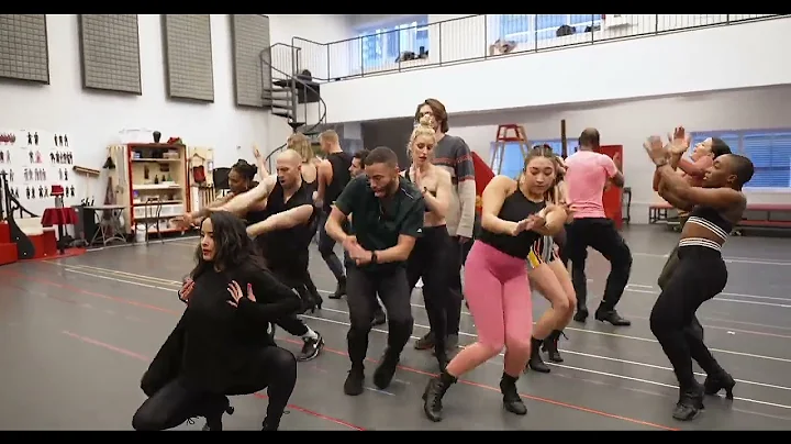 In Rehearsal: Moulin Rouge! the Musical National T...