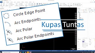 Circle Edge Point, Arc Endpoints dan Arc Polar  | Mastercam Wireframe Tutorials