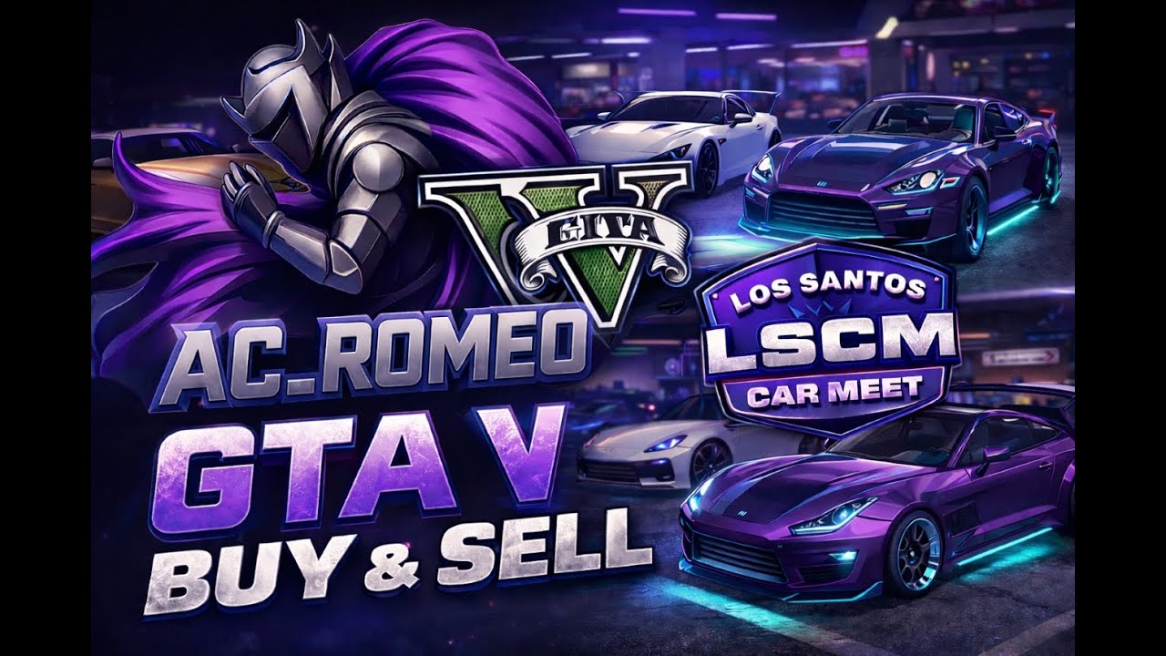 GTA Car drop, LSCM Buy and Sell (PS5)