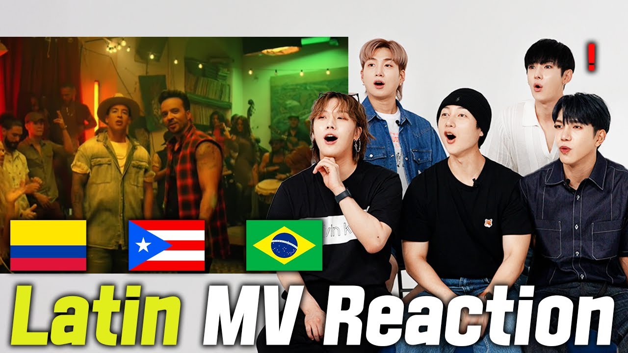 5 Latin Kpop Idol Reacts To Hottest Latin MVs (Luis Fonsi, Enrique Iglesias,J Balvin, Anitta)