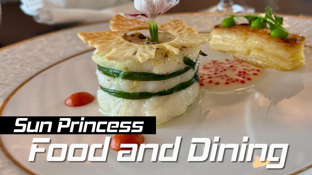 Every Dining Venue On Sun Princess Reviewed. An HONEST review.