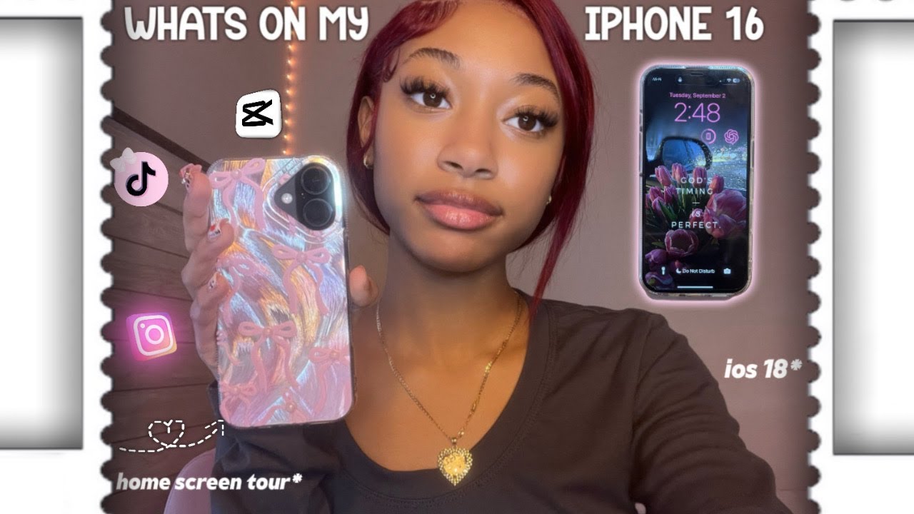 WHATS ON MY IPHONE 16 ᥫ᭡ | 2025* app recommendations + iOS 18