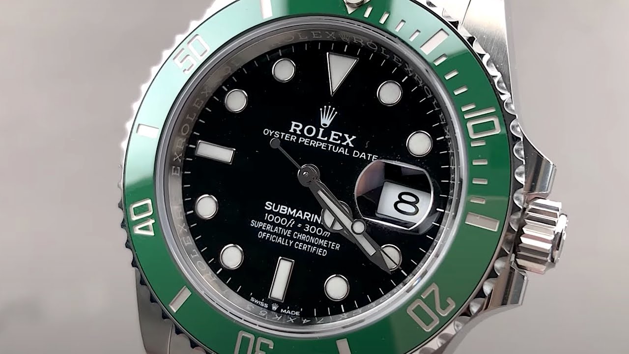 transaktion I særdeleshed skilsmisse 2020 Rolex Submariner "Kermit" 41mm 126610LV Rolex Watch Review - YouTube